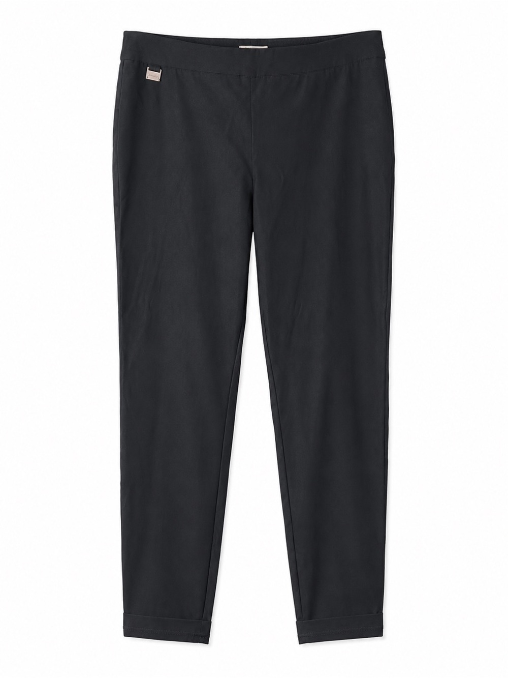 Nanette Lepore Women’s Black Straight Leg Pull-On Pants Size: Large